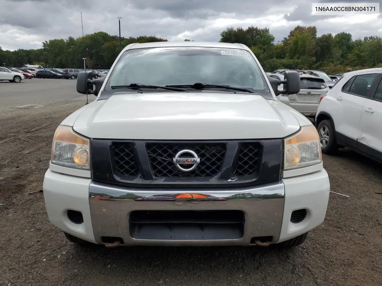 2011 Nissan Titan S VIN: 1N6AA0CC8BN304171 Lot: 72195184