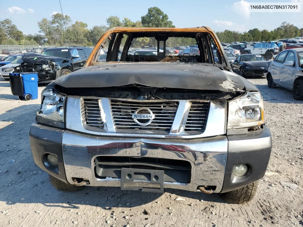 2011 Nissan Titan S VIN: 1N6BA0EC7BN317091 Lot: 72897014