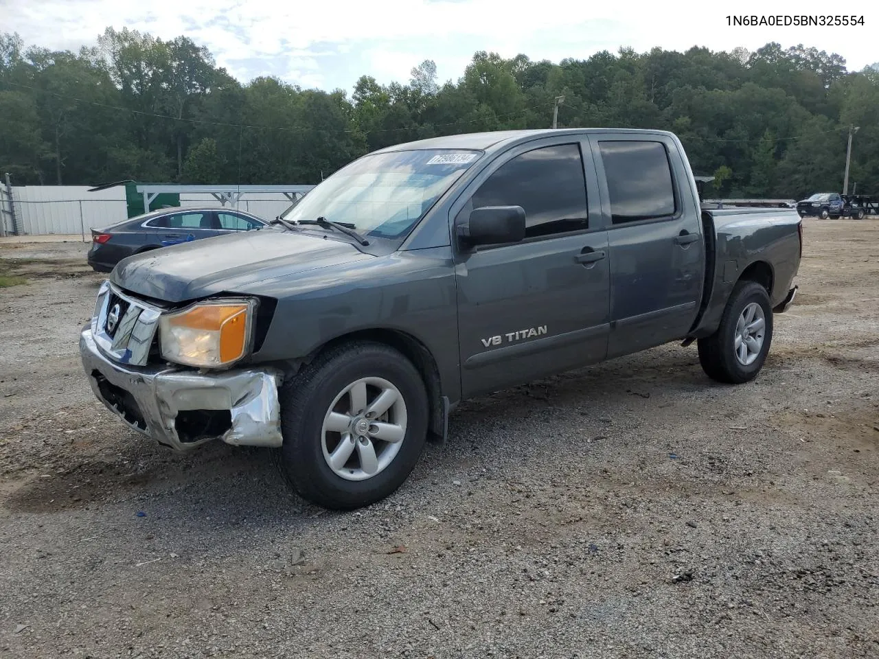 2011 Nissan Titan S VIN: 1N6BA0ED5BN325554 Lot: 72986134