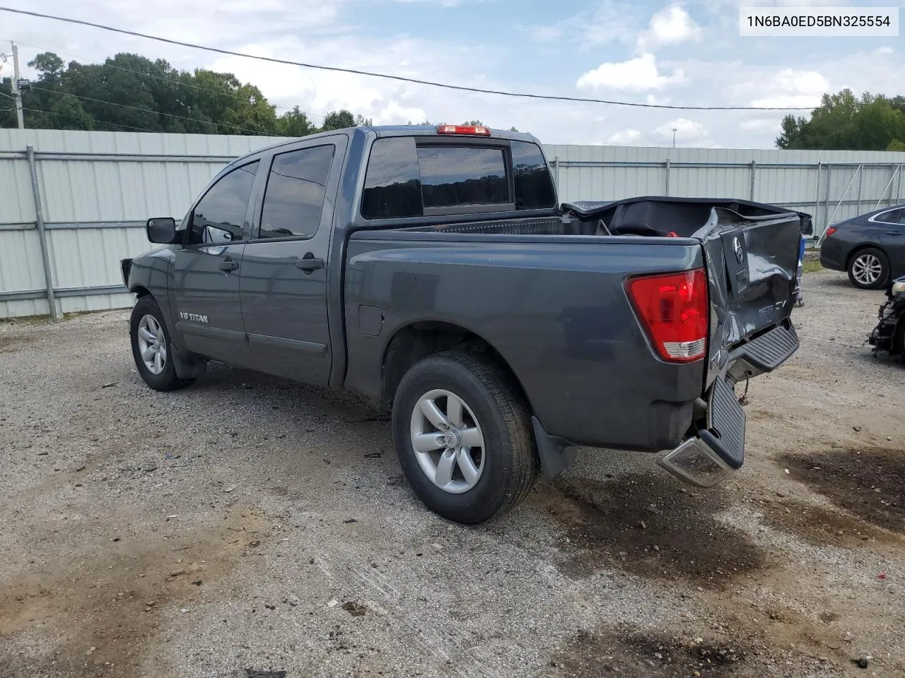 2011 Nissan Titan S VIN: 1N6BA0ED5BN325554 Lot: 72986134