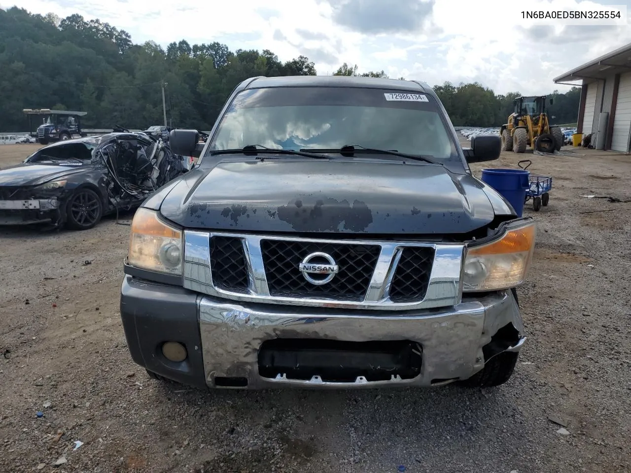 2011 Nissan Titan S VIN: 1N6BA0ED5BN325554 Lot: 72986134