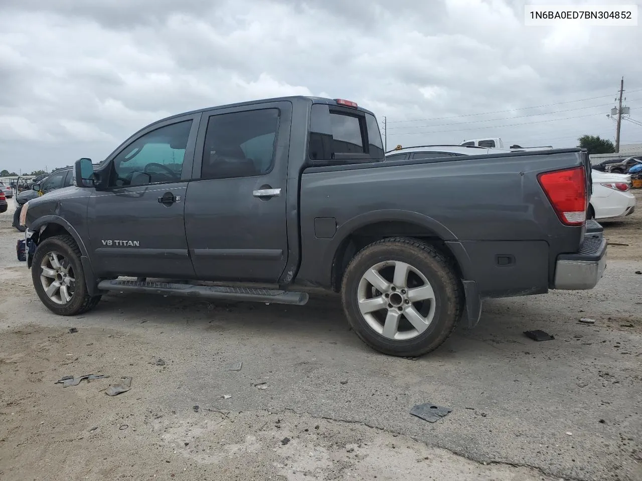 2011 Nissan Titan S VIN: 1N6BA0ED7BN304852 Lot: 73132304