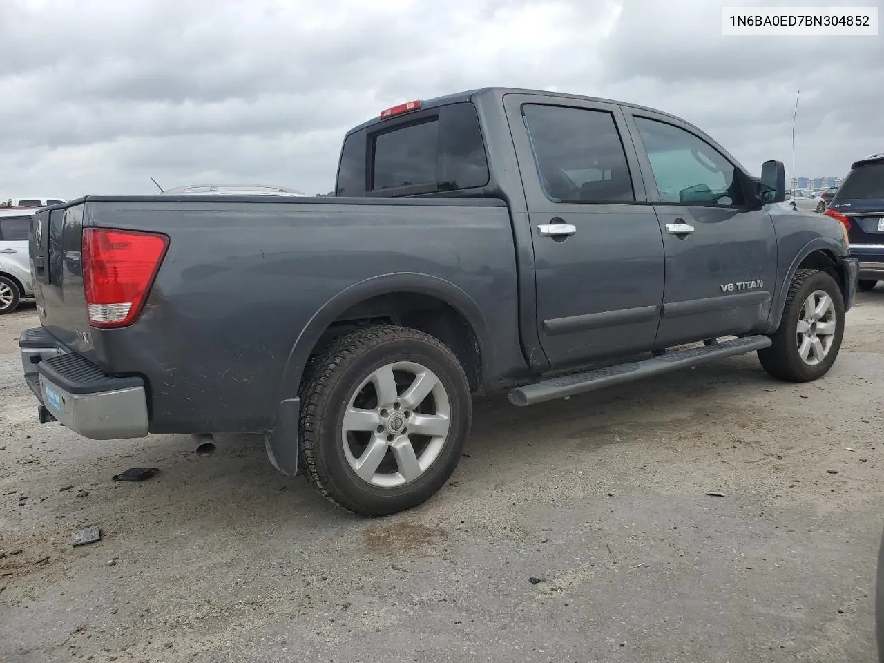 2011 Nissan Titan S VIN: 1N6BA0ED7BN304852 Lot: 73132304