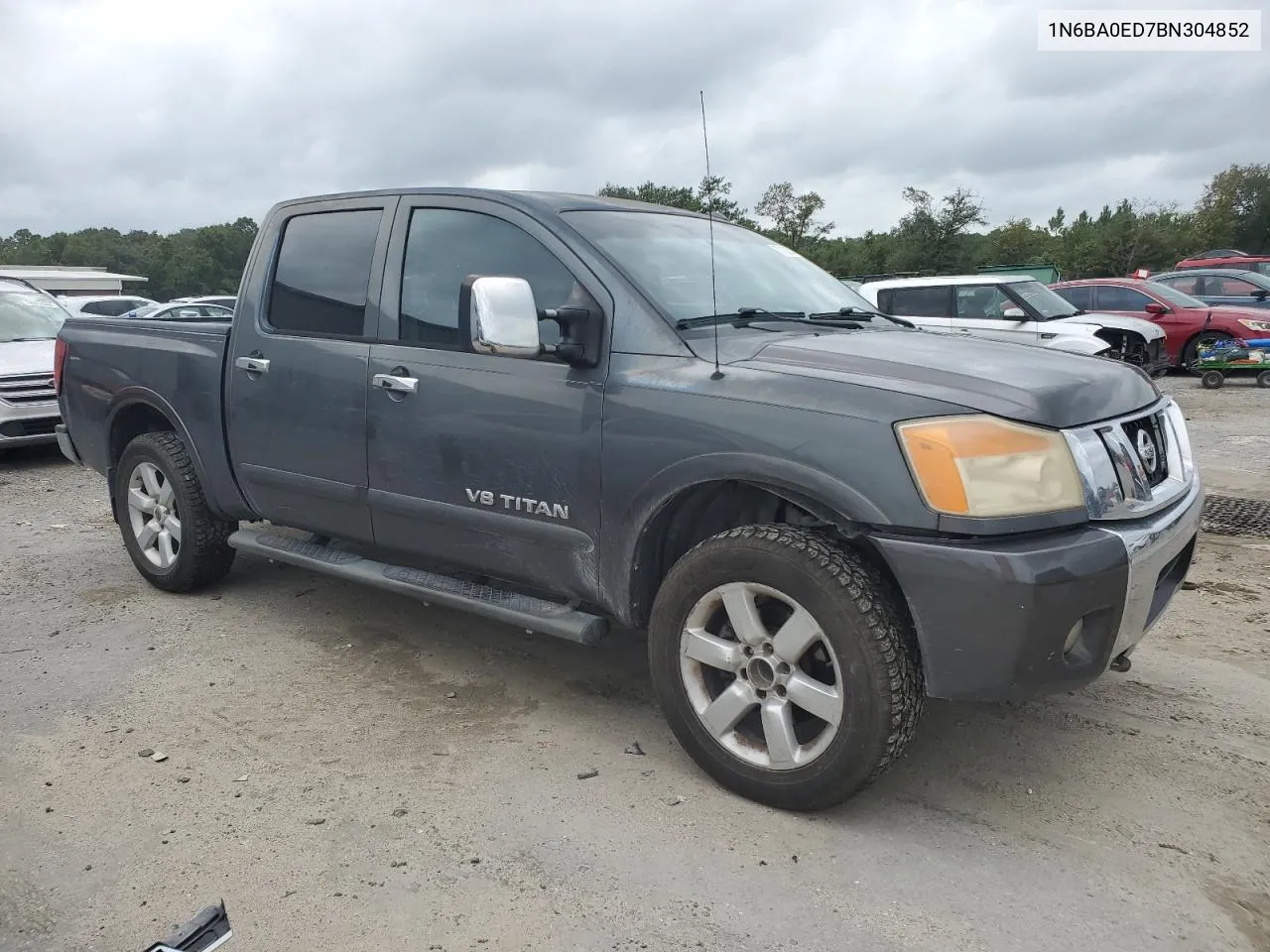 2011 Nissan Titan S VIN: 1N6BA0ED7BN304852 Lot: 73132304