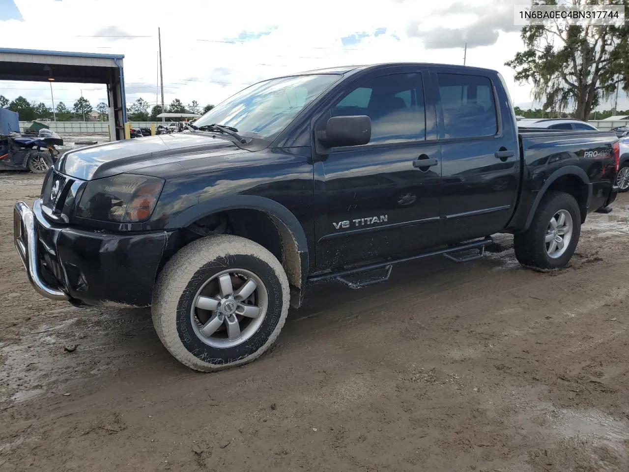 2011 Nissan Titan S VIN: 1N6BA0EC4BN317744 Lot: 73919244