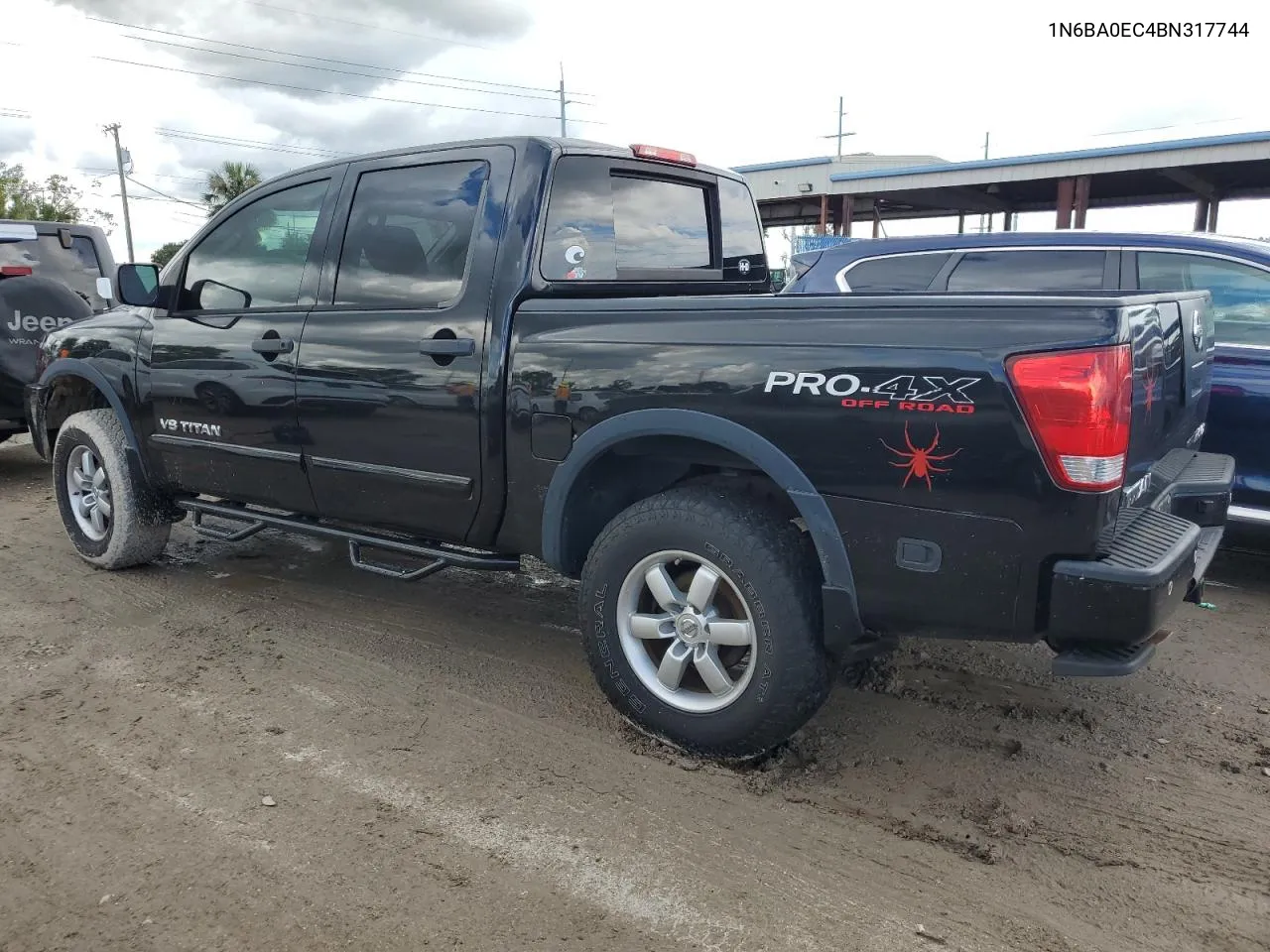 2011 Nissan Titan S VIN: 1N6BA0EC4BN317744 Lot: 73919244