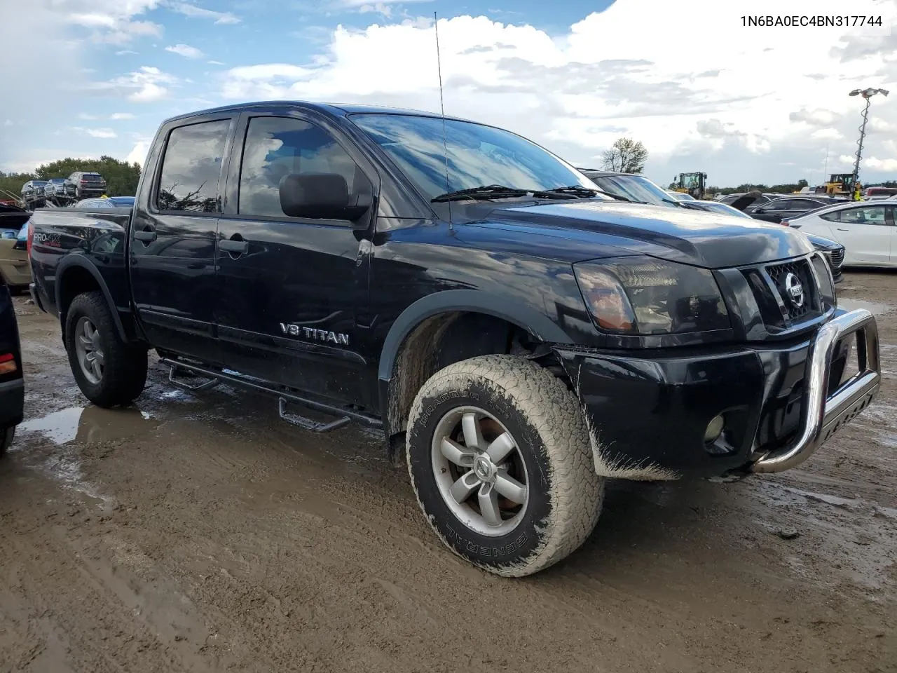 2011 Nissan Titan S VIN: 1N6BA0EC4BN317744 Lot: 73919244