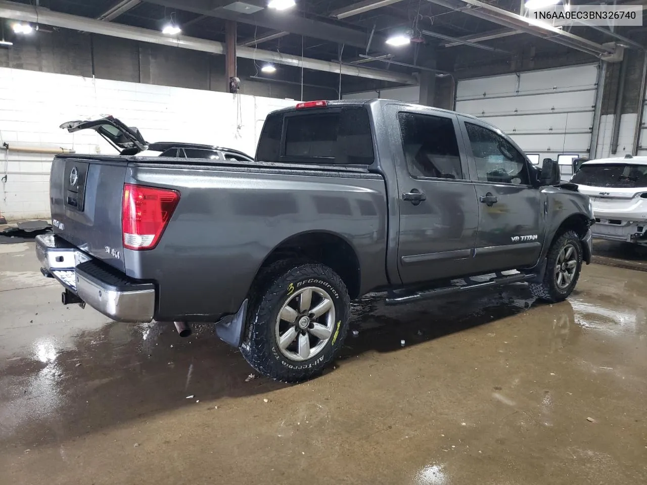 2011 Nissan Titan S VIN: 1N6AA0EC3BN326740 Lot: 75823354