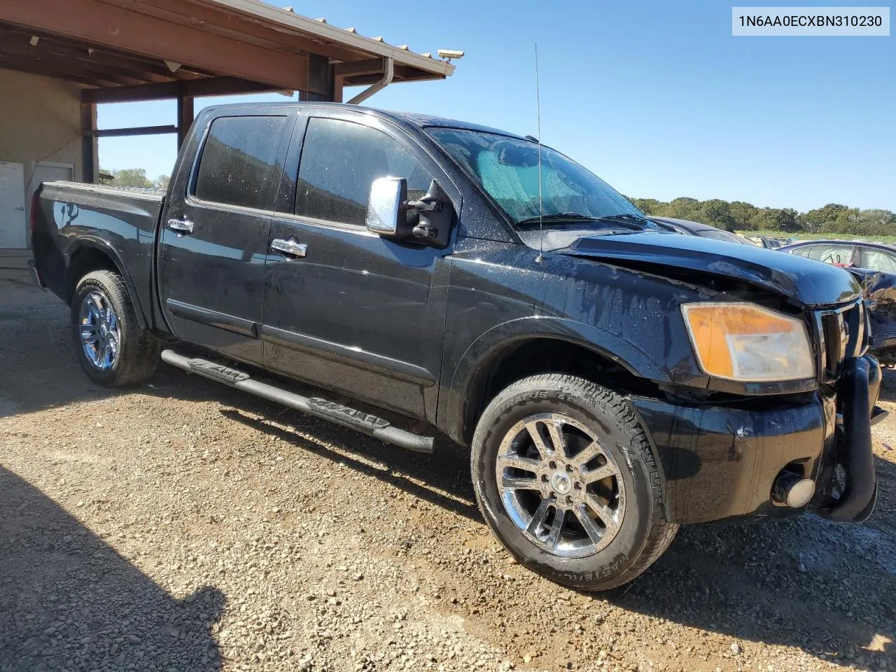 2011 Nissan Titan S VIN: 1N6AA0ECXBN310230 Lot: 76341564