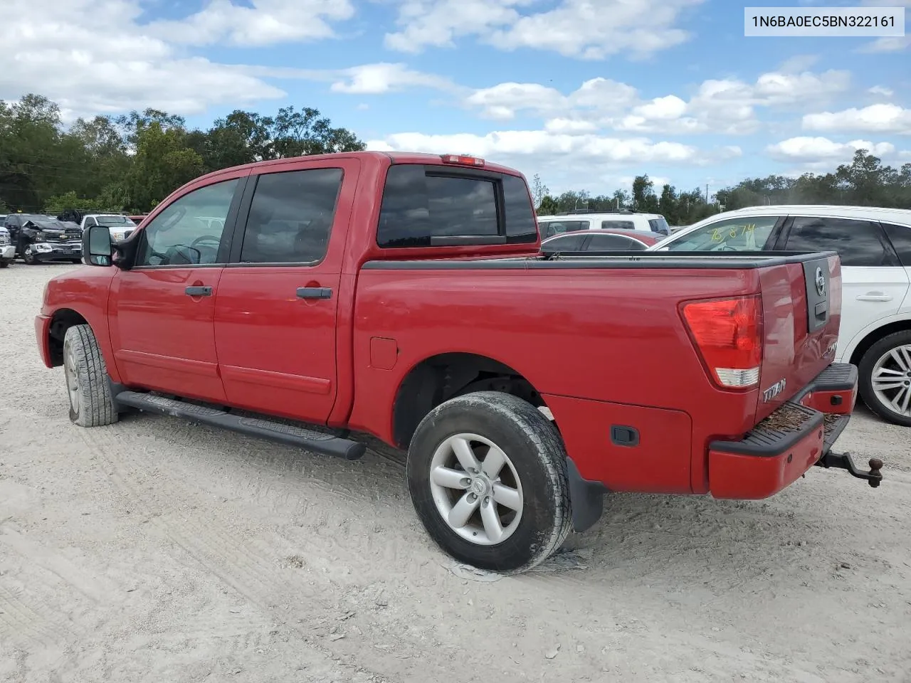 2011 Nissan Titan S VIN: 1N6BA0EC5BN322161 Lot: 76460994