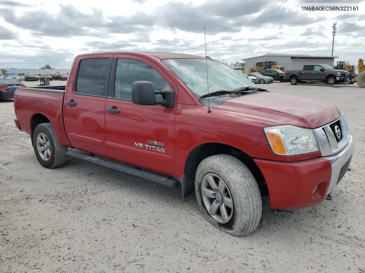 2011 Nissan Titan S VIN: 1N6BA0EC5BN322161 Lot: 76460994