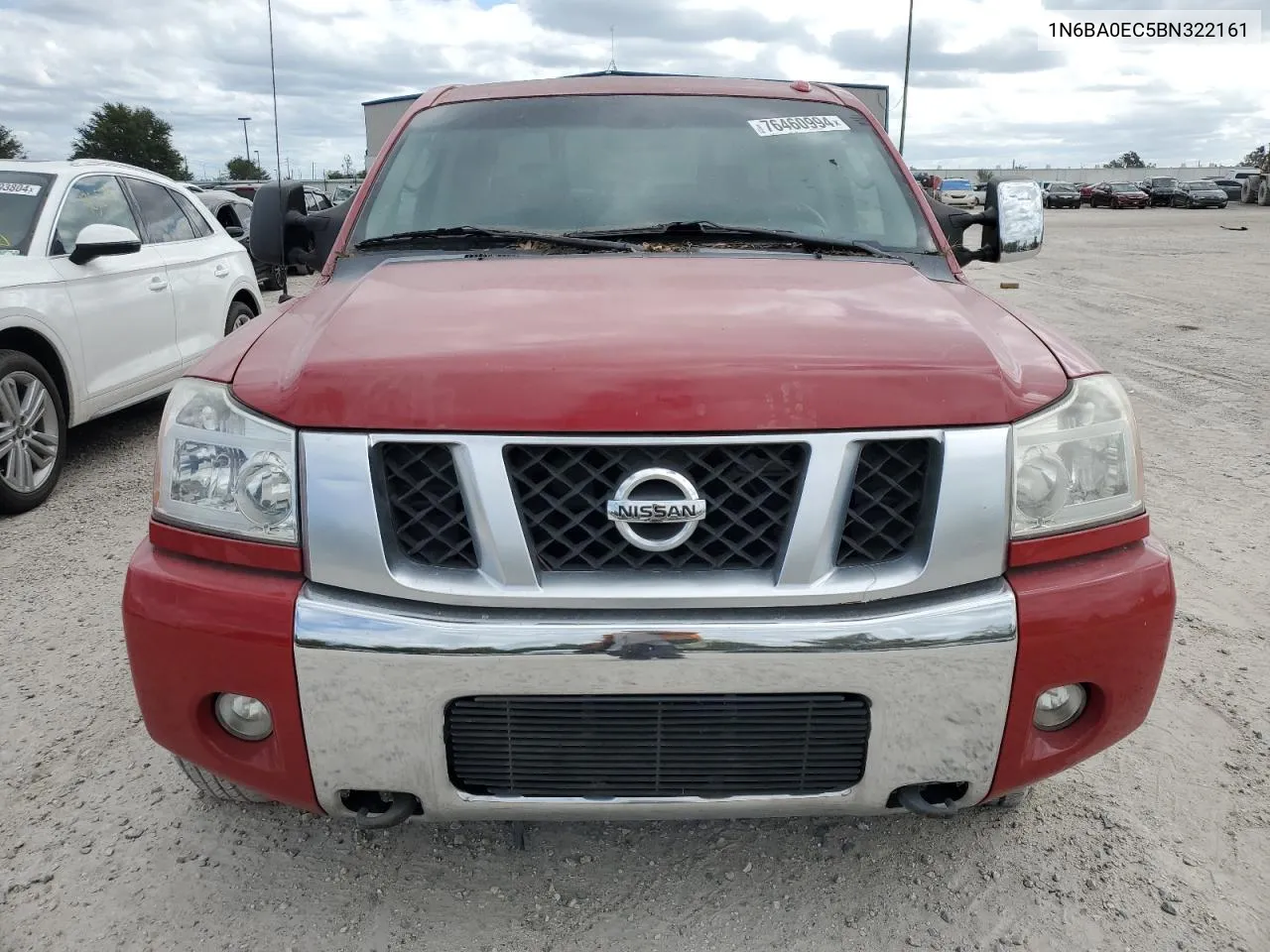 2011 Nissan Titan S VIN: 1N6BA0EC5BN322161 Lot: 76460994