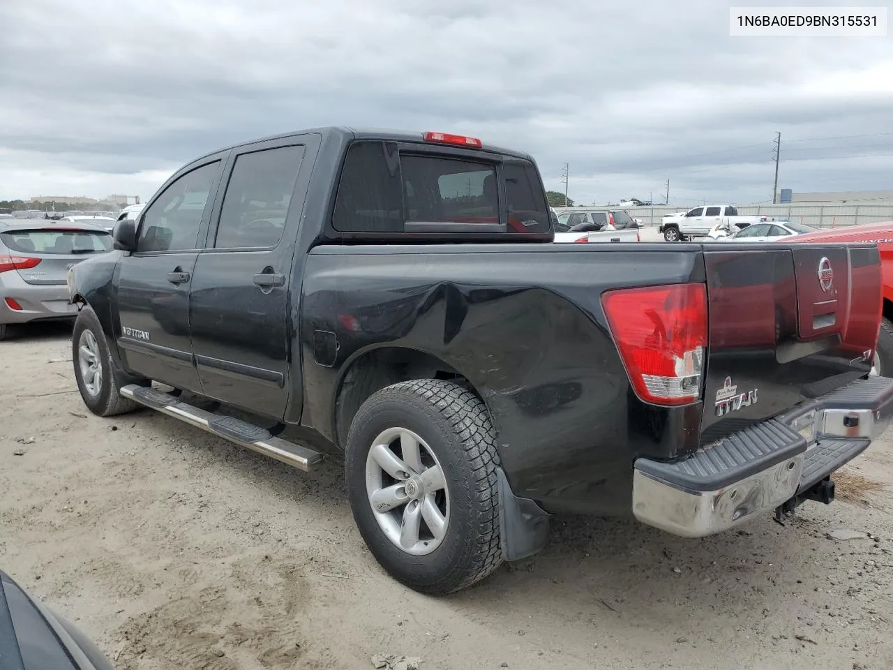 2011 Nissan Titan S VIN: 1N6BA0ED9BN315531 Lot: 76950454