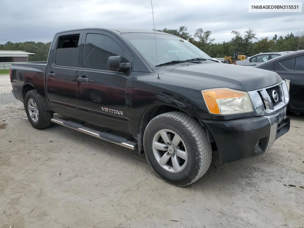 2011 Nissan Titan S VIN: 1N6BA0ED9BN315531 Lot: 76950454