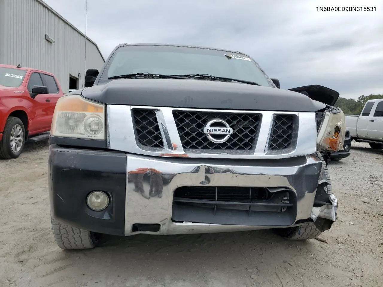 2011 Nissan Titan S VIN: 1N6BA0ED9BN315531 Lot: 76950454