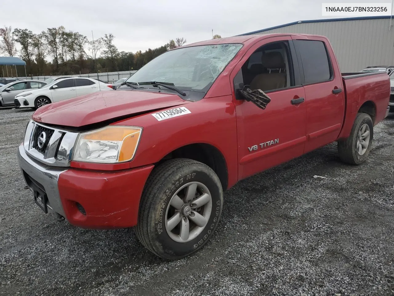 2011 Nissan Titan S VIN: 1N6AA0EJ7BN323256 Lot: 77159364