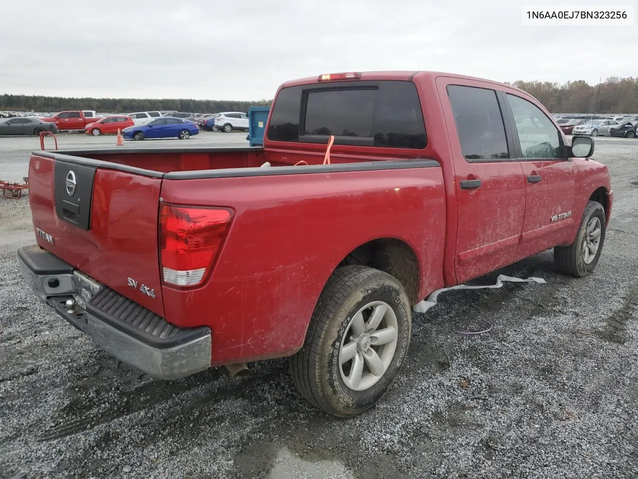 2011 Nissan Titan S VIN: 1N6AA0EJ7BN323256 Lot: 77159364