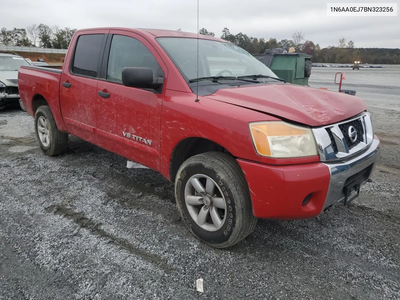 1N6AA0EJ7BN323256 2011 Nissan Titan S