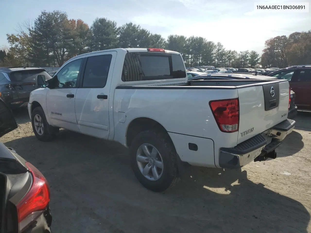 2011 Nissan Titan S VIN: 1N6AA0EC1BN306891 Lot: 77871804