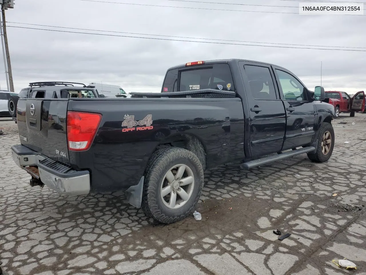 2011 Nissan Titan Sv VIN: 1N6AA0FC4BN312554 Lot: 78866844