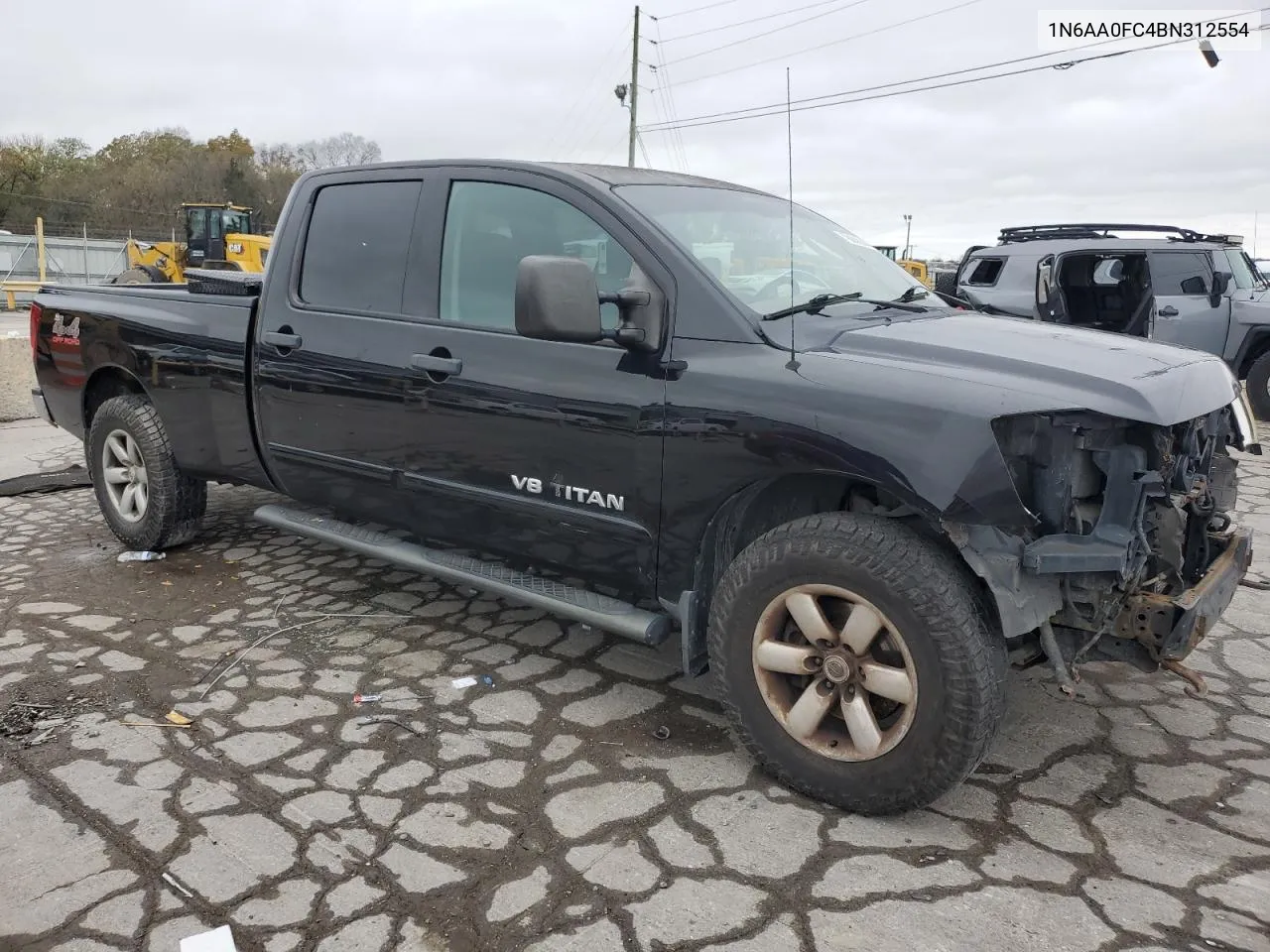 2011 Nissan Titan Sv VIN: 1N6AA0FC4BN312554 Lot: 78866844