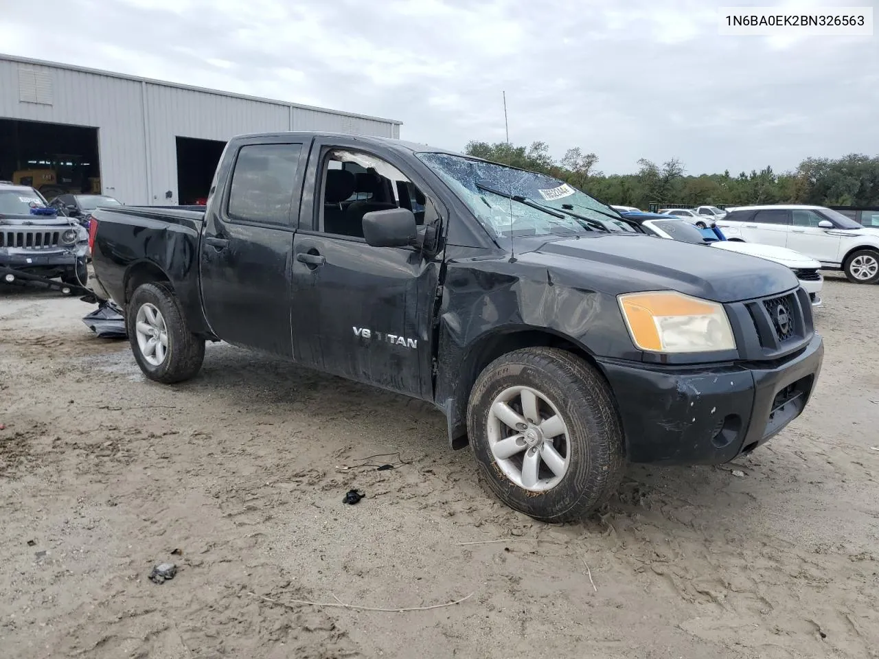 2011 Nissan Titan S VIN: 1N6BA0EK2BN326563 Lot: 79652244