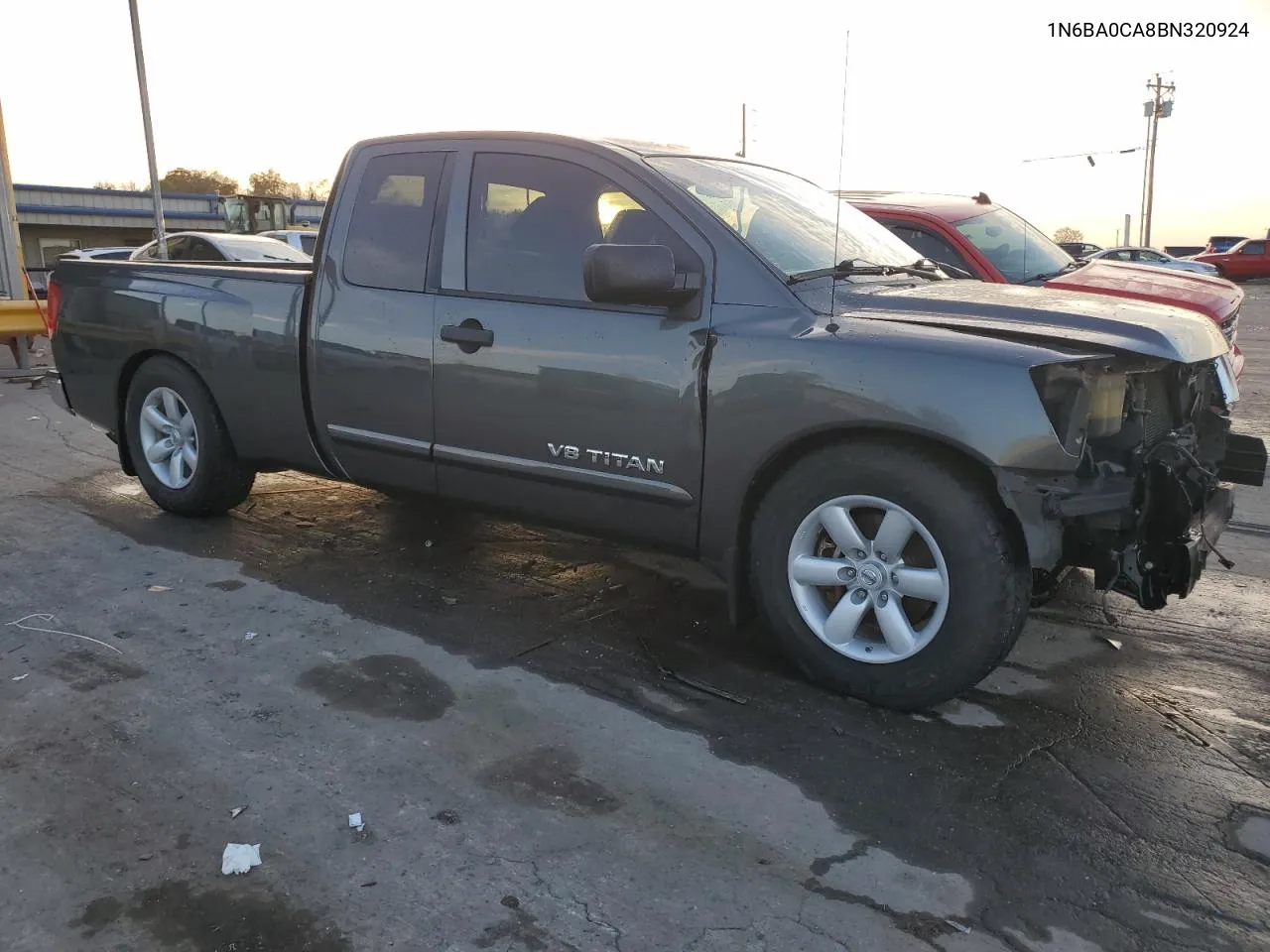 2011 Nissan Titan S VIN: 1N6BA0CA8BN320924 Lot: 79865134