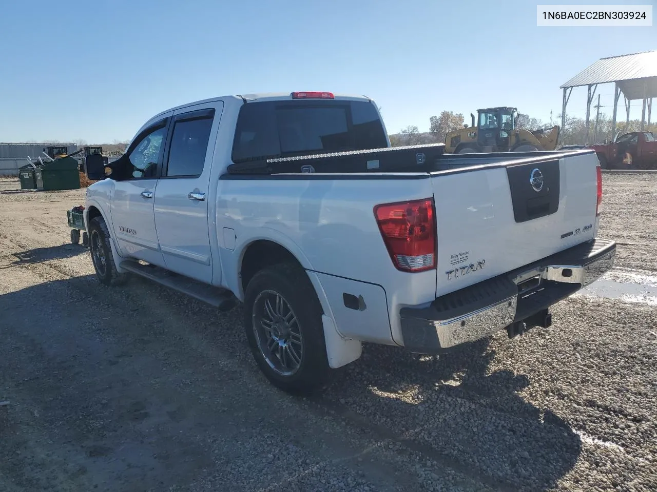 2011 Nissan Titan S VIN: 1N6BA0EC2BN303924 Lot: 80223214