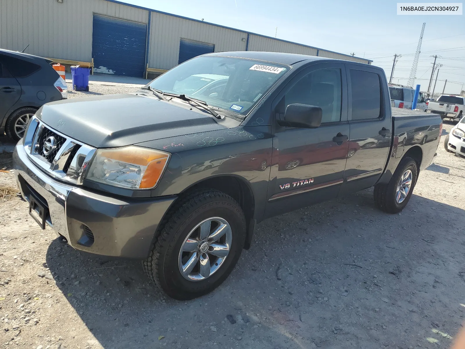 2012 Nissan Titan S VIN: 1N6BA0EJ2CN304927 Lot: 66994434