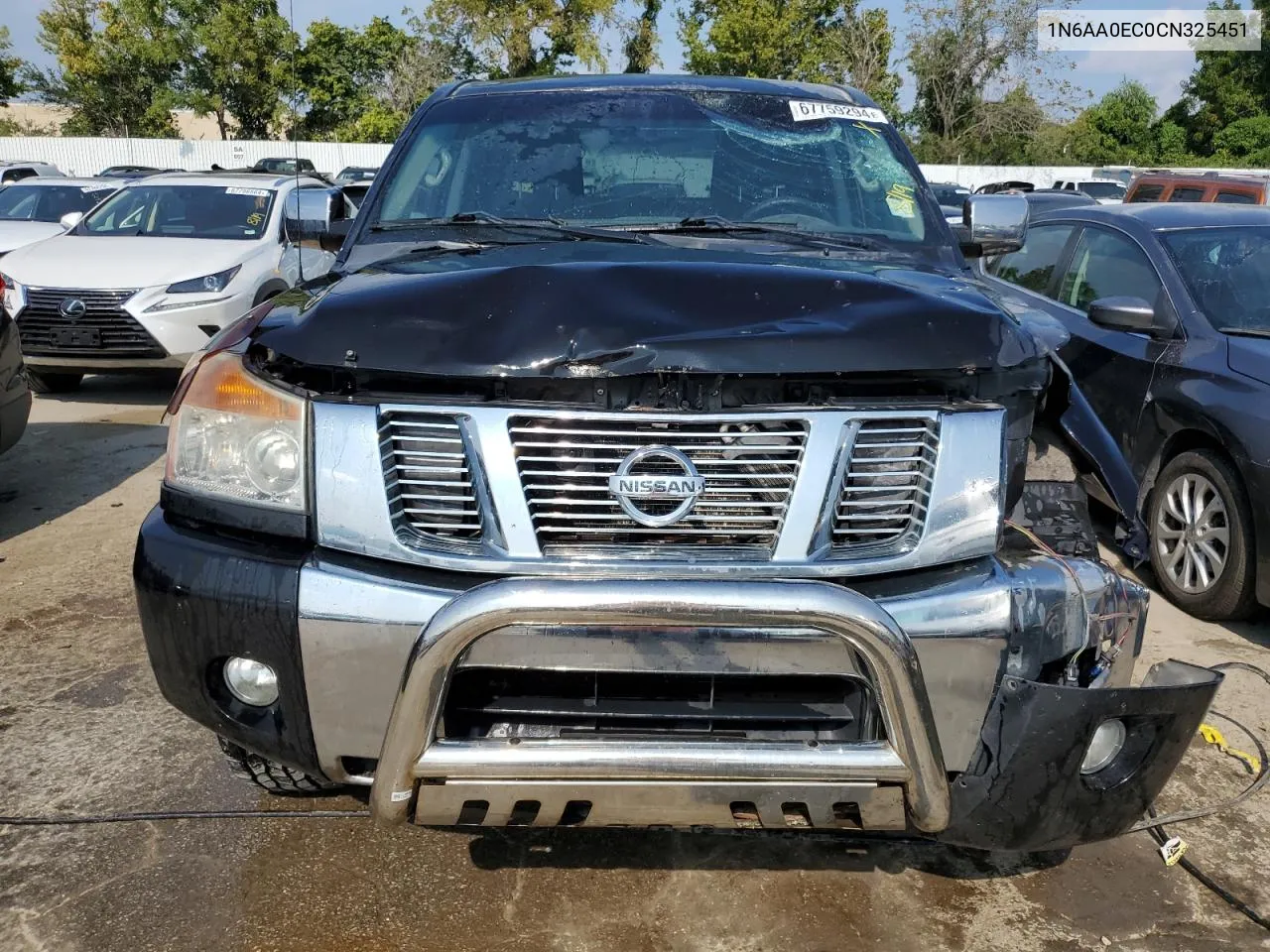 2012 Nissan Titan S VIN: 1N6AA0EC0CN325451 Lot: 67759294