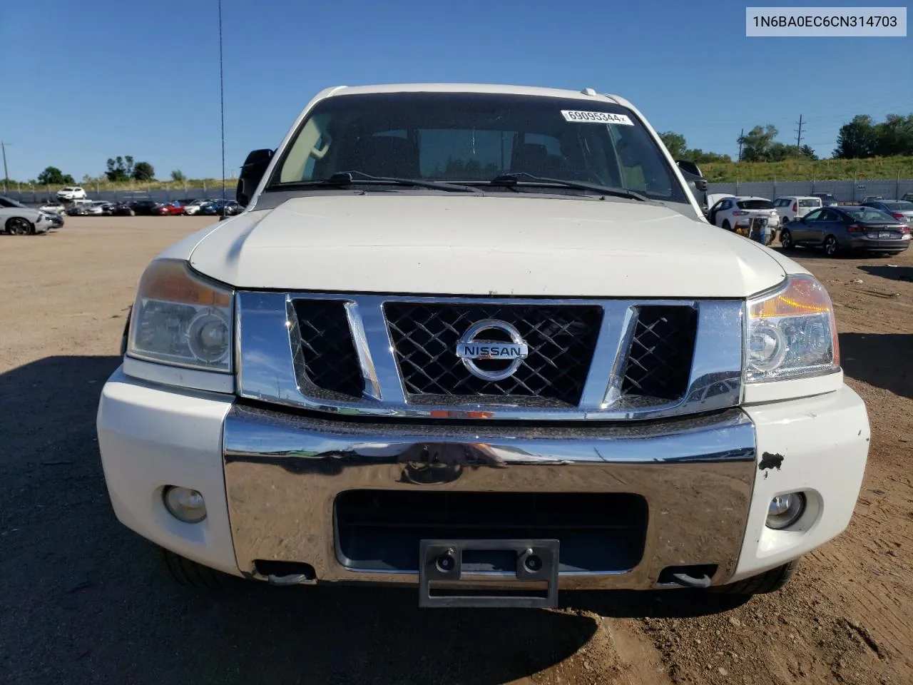 2012 Nissan Titan S VIN: 1N6BA0EC6CN314703 Lot: 69095344