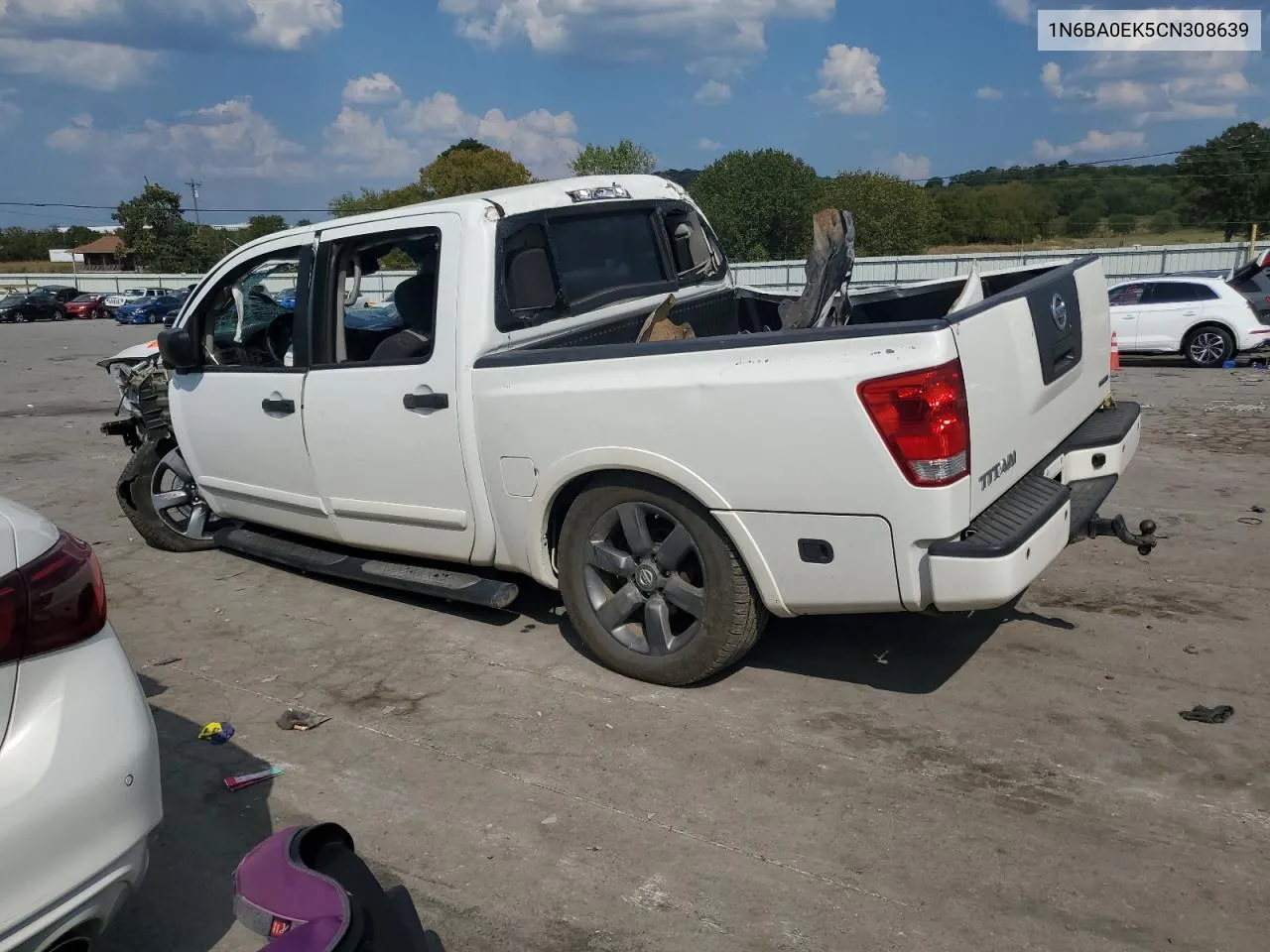 2012 Nissan Titan S VIN: 1N6BA0EK5CN308639 Lot: 69678204