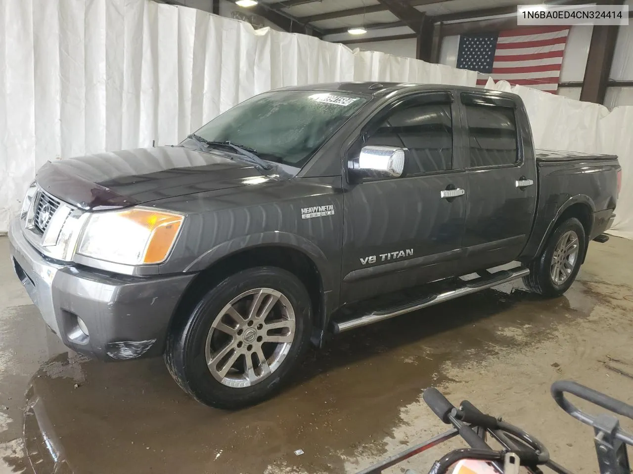 2012 Nissan Titan S VIN: 1N6BA0ED4CN324414 Lot: 69941584