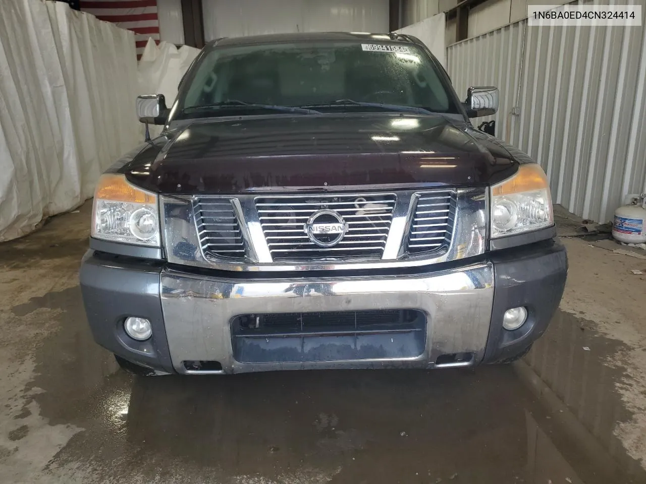 2012 Nissan Titan S VIN: 1N6BA0ED4CN324414 Lot: 69941584