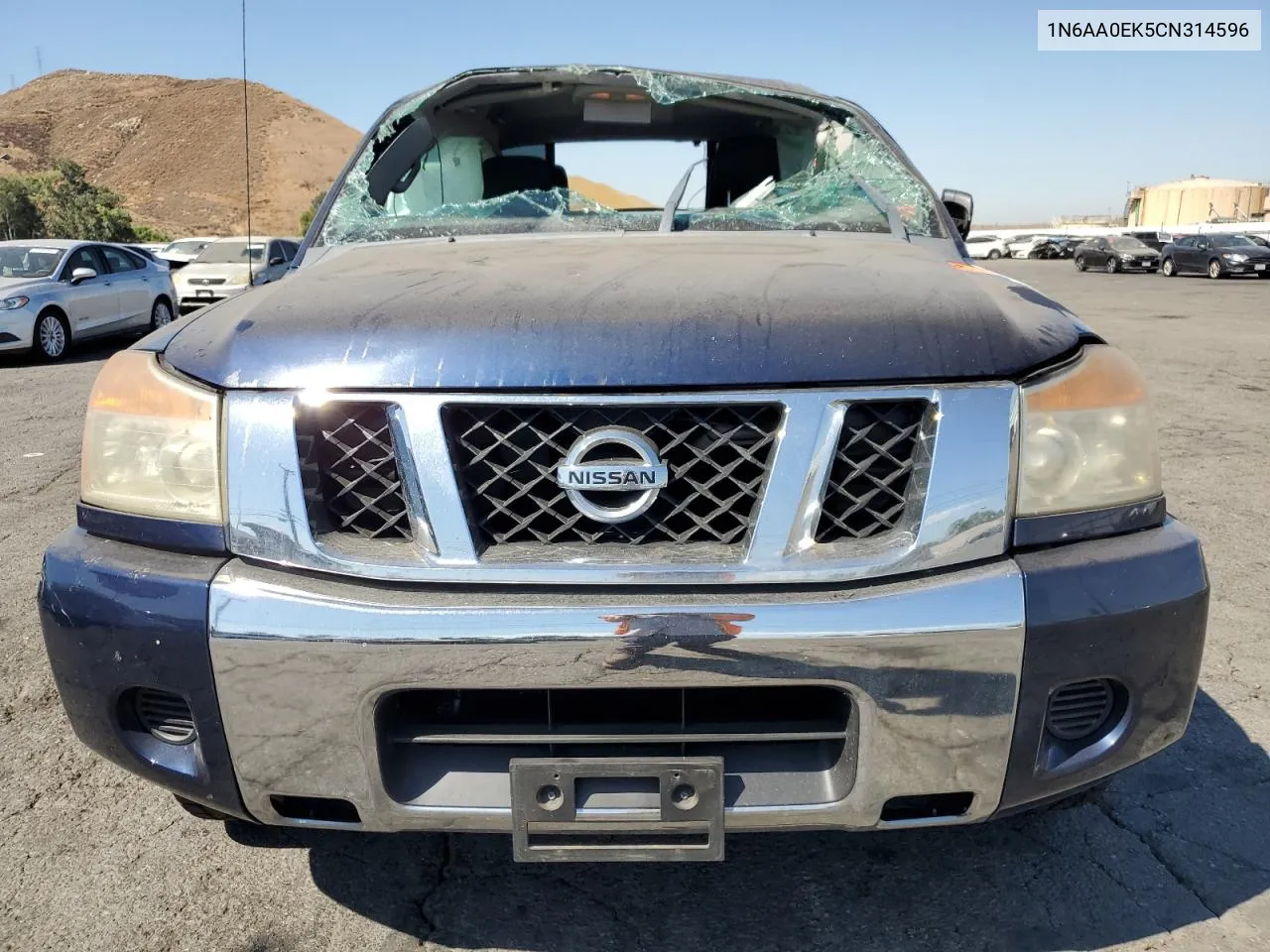 2012 Nissan Titan S VIN: 1N6AA0EK5CN314596 Lot: 70294594