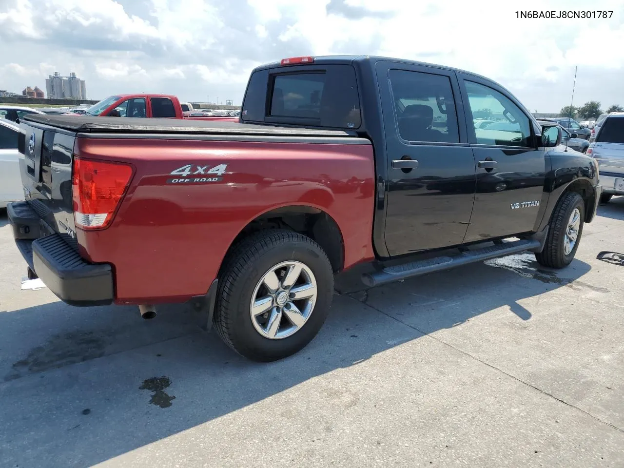 2012 Nissan Titan S VIN: 1N6BA0EJ8CN301787 Lot: 70881704