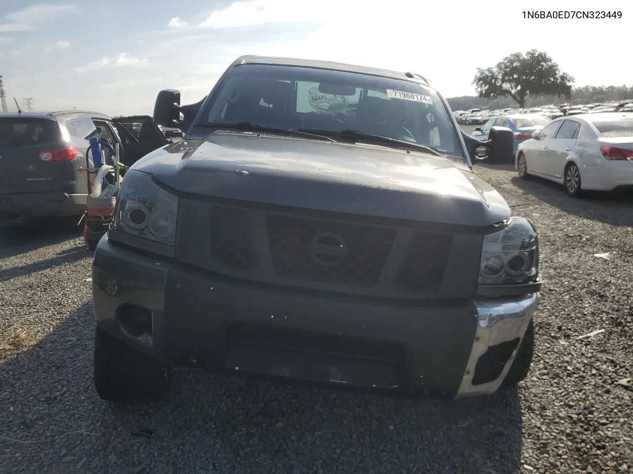 1N6BA0ED7CN323449 2012 Nissan Titan S