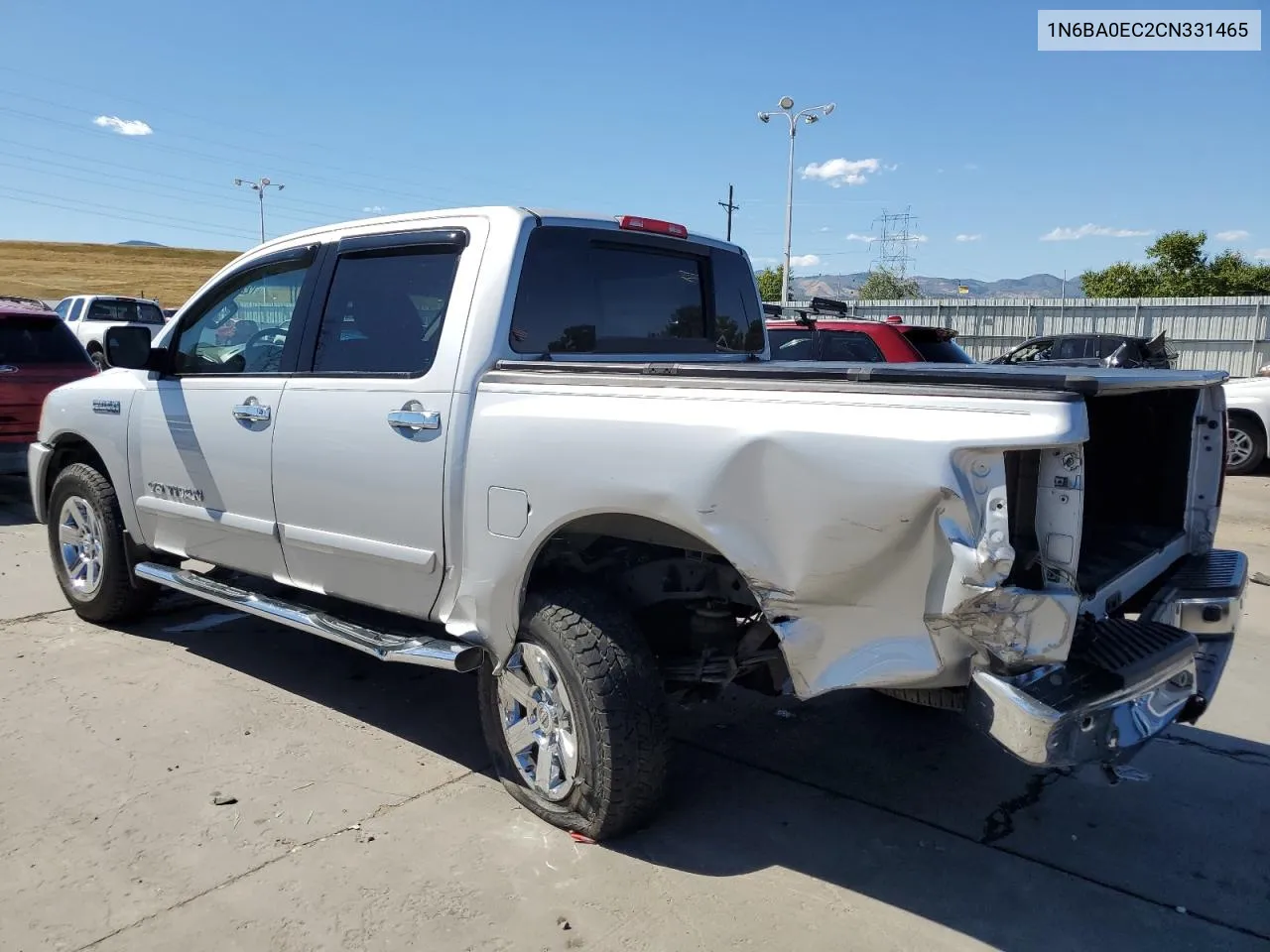 2012 Nissan Titan S VIN: 1N6BA0EC2CN331465 Lot: 72233394