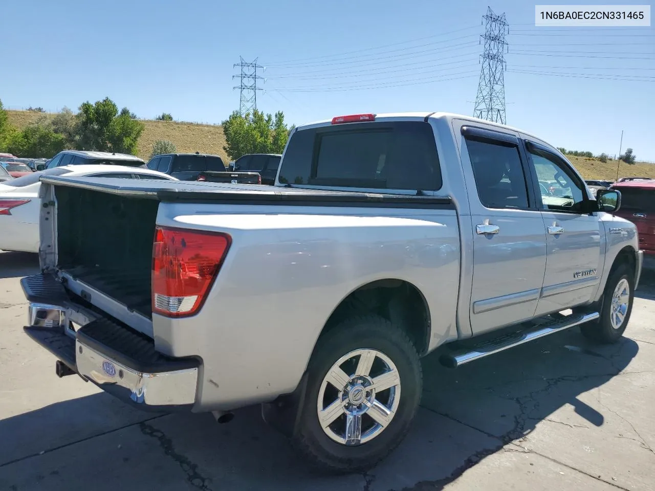 2012 Nissan Titan S VIN: 1N6BA0EC2CN331465 Lot: 72233394