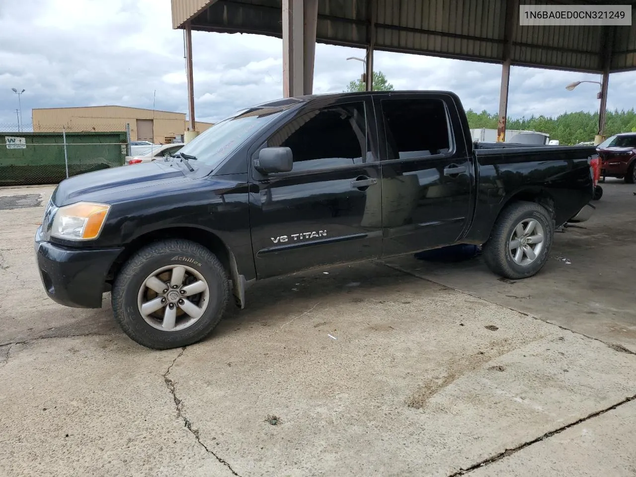 2012 Nissan Titan S VIN: 1N6BA0ED0CN321249 Lot: 72607764