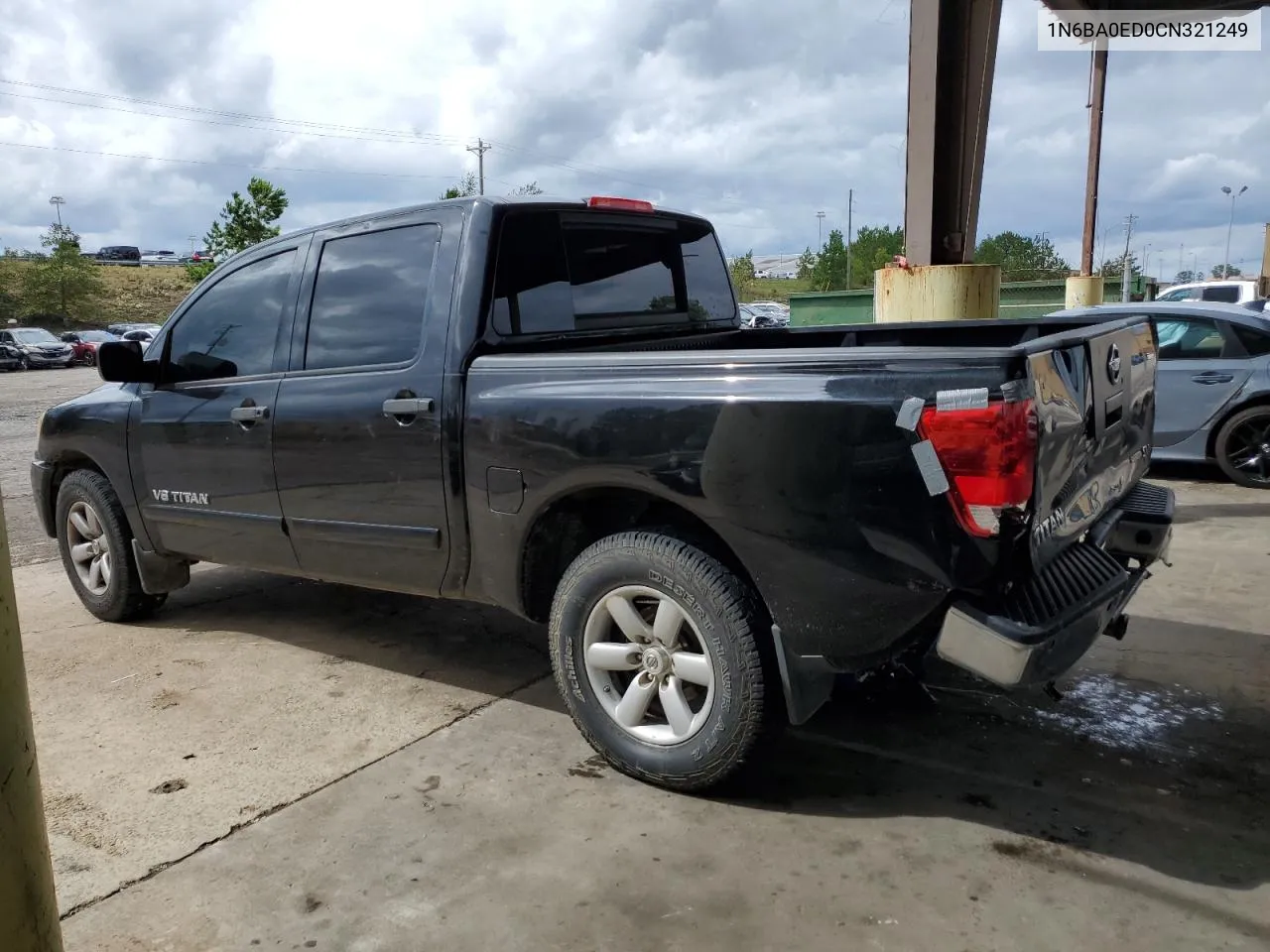 2012 Nissan Titan S VIN: 1N6BA0ED0CN321249 Lot: 72607764