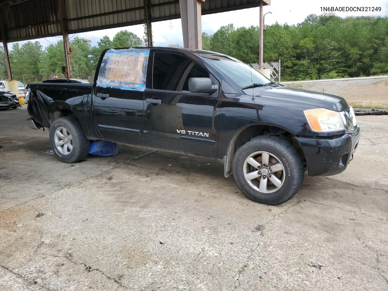 2012 Nissan Titan S VIN: 1N6BA0ED0CN321249 Lot: 72607764