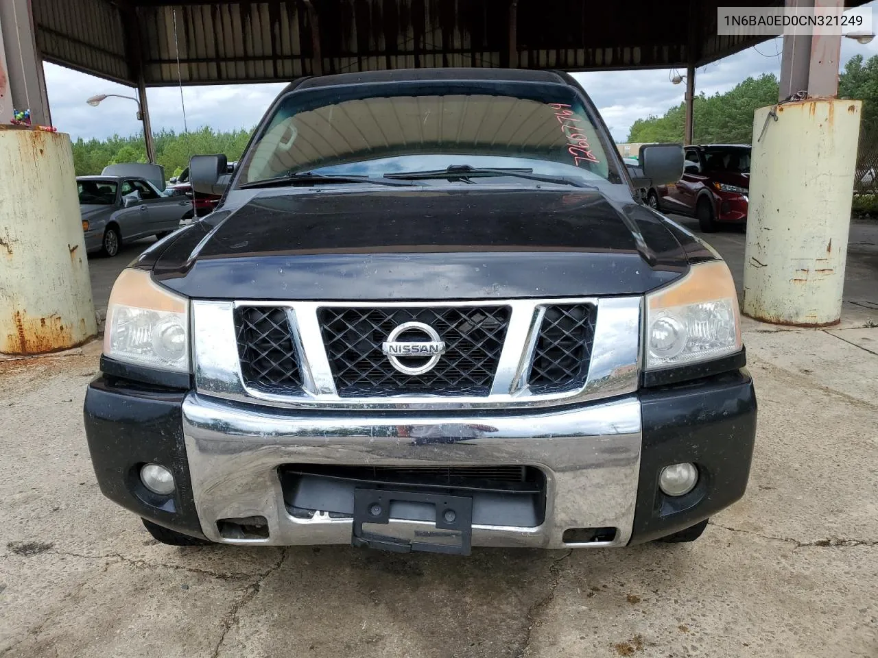 2012 Nissan Titan S VIN: 1N6BA0ED0CN321249 Lot: 72607764