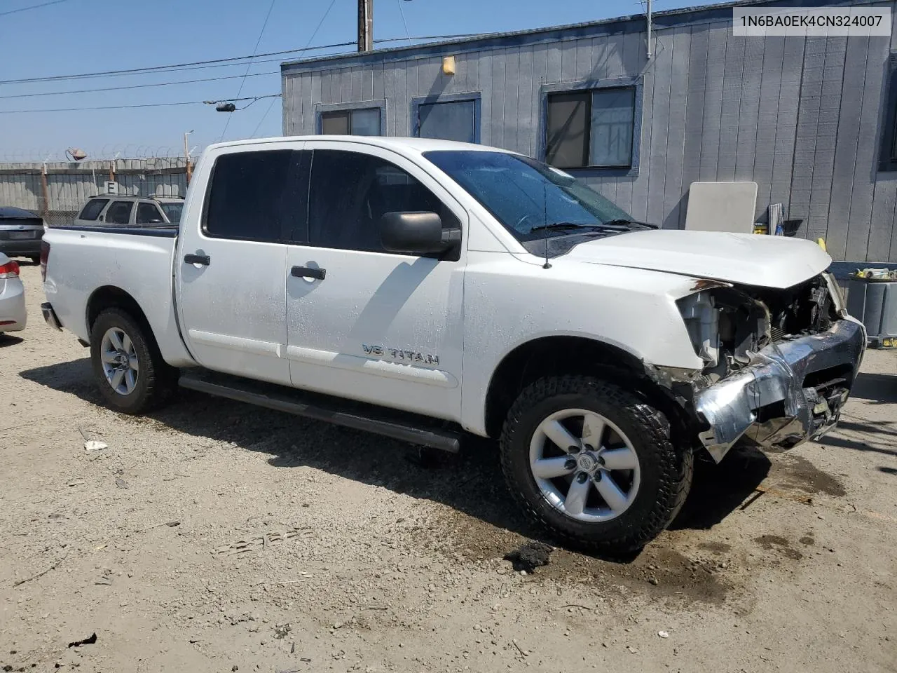 2012 Nissan Titan S VIN: 1N6BA0EK4CN324007 Lot: 72814754