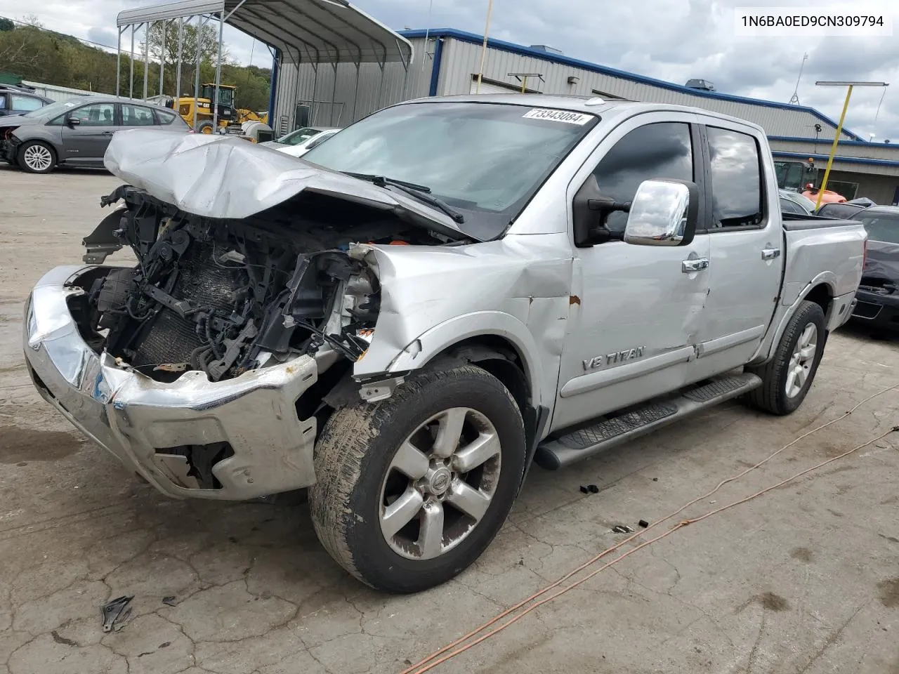 2012 Nissan Titan S VIN: 1N6BA0ED9CN309794 Lot: 73343084