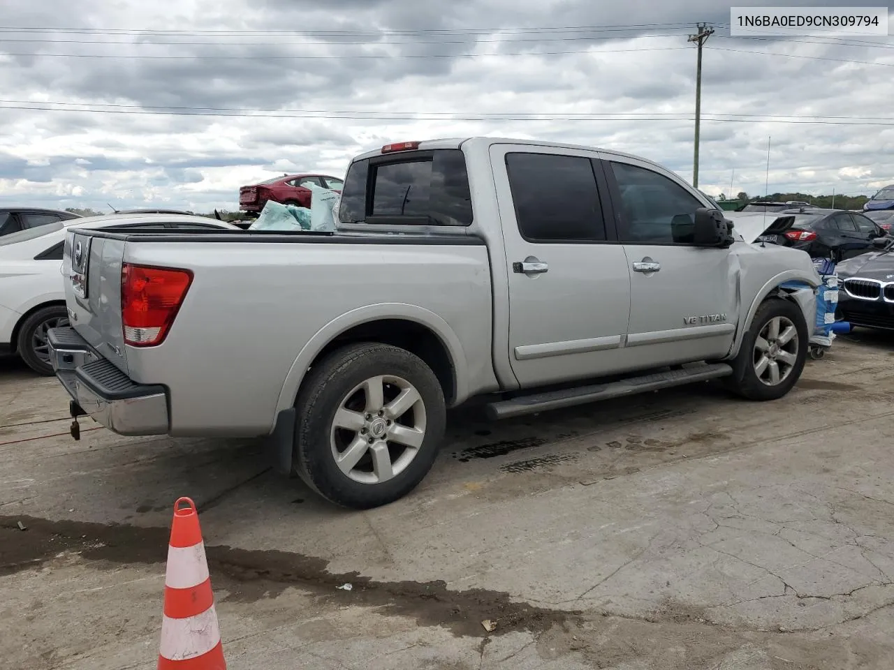 2012 Nissan Titan S VIN: 1N6BA0ED9CN309794 Lot: 73343084