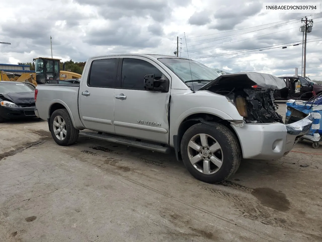 2012 Nissan Titan S VIN: 1N6BA0ED9CN309794 Lot: 73343084