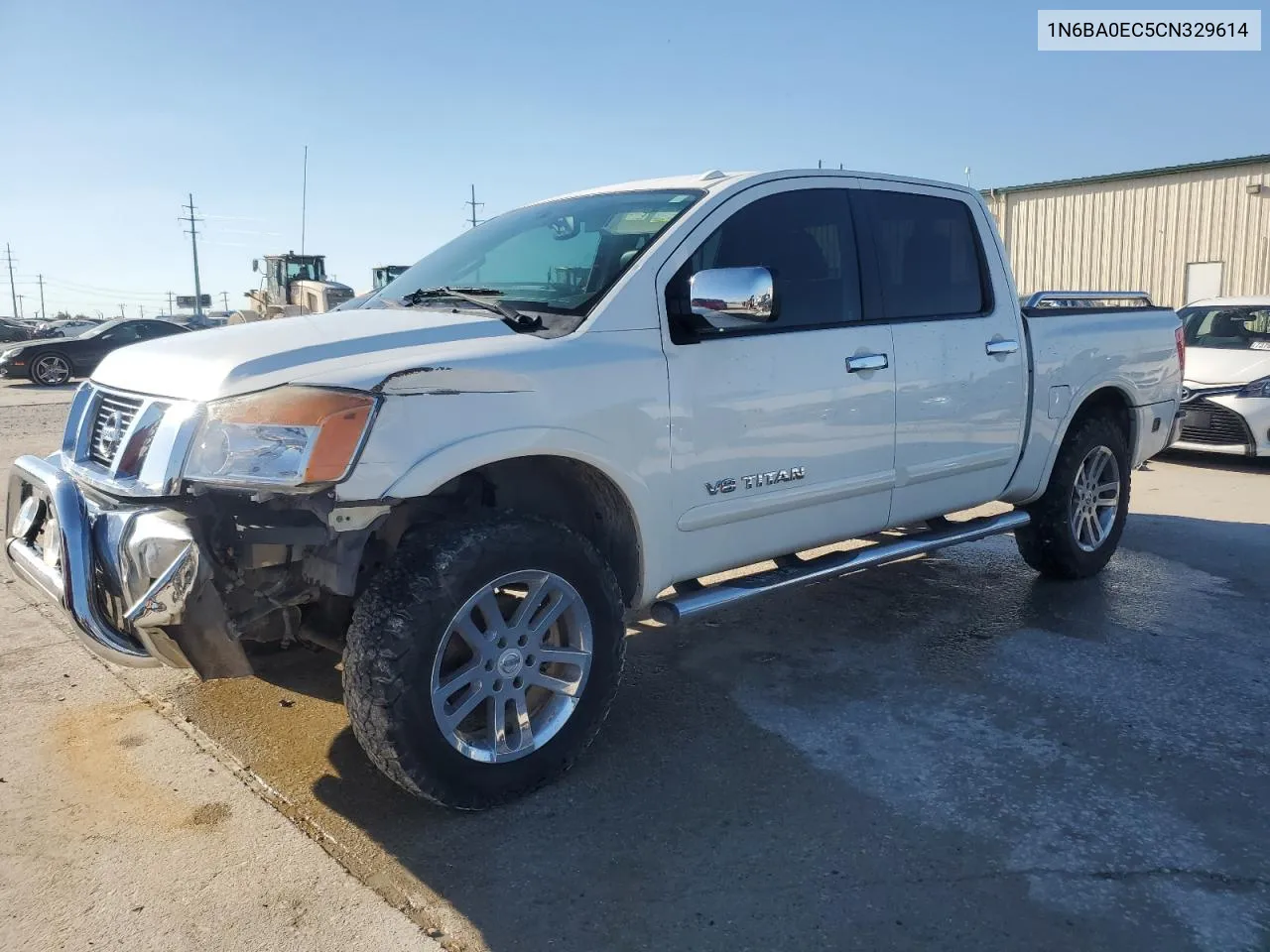 2012 Nissan Titan S VIN: 1N6BA0EC5CN329614 Lot: 73422844