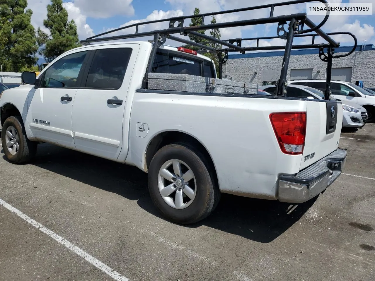 2012 Nissan Titan S VIN: 1N6AA0EK9CN311989 Lot: 73645114