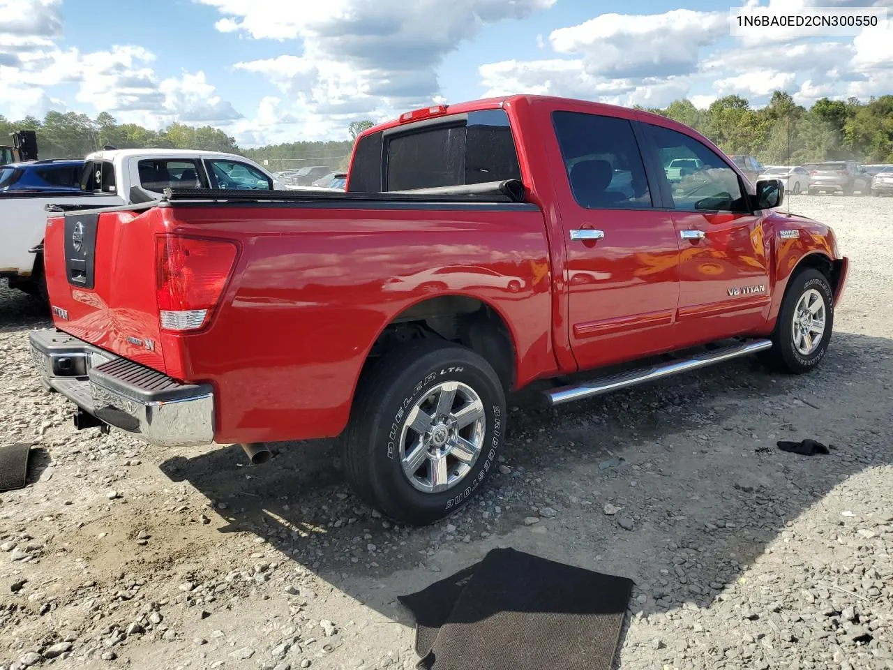 2012 Nissan Titan S VIN: 1N6BA0ED2CN300550 Lot: 73938224